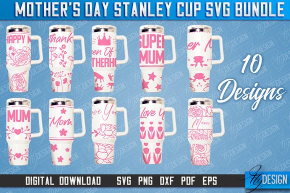 Mother’s Day Stanley Cup Design