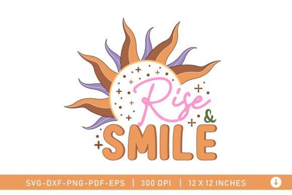 Rise and Smile Celestial SVG